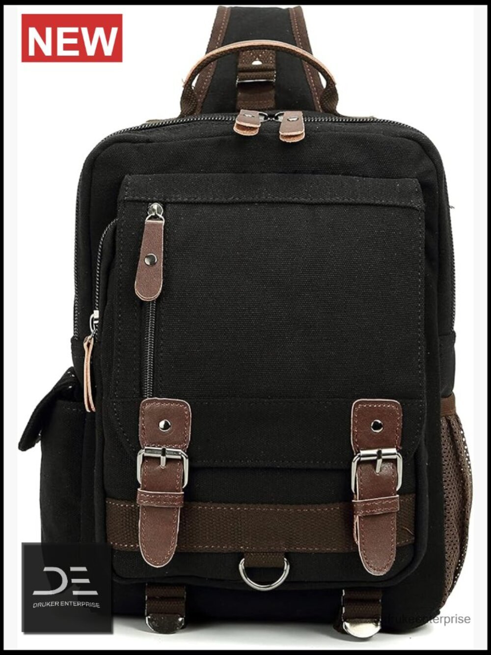 Canvas Messenger Bag Sling Bag Crossbody Shoulder Bag Retro Cross Body Handbags